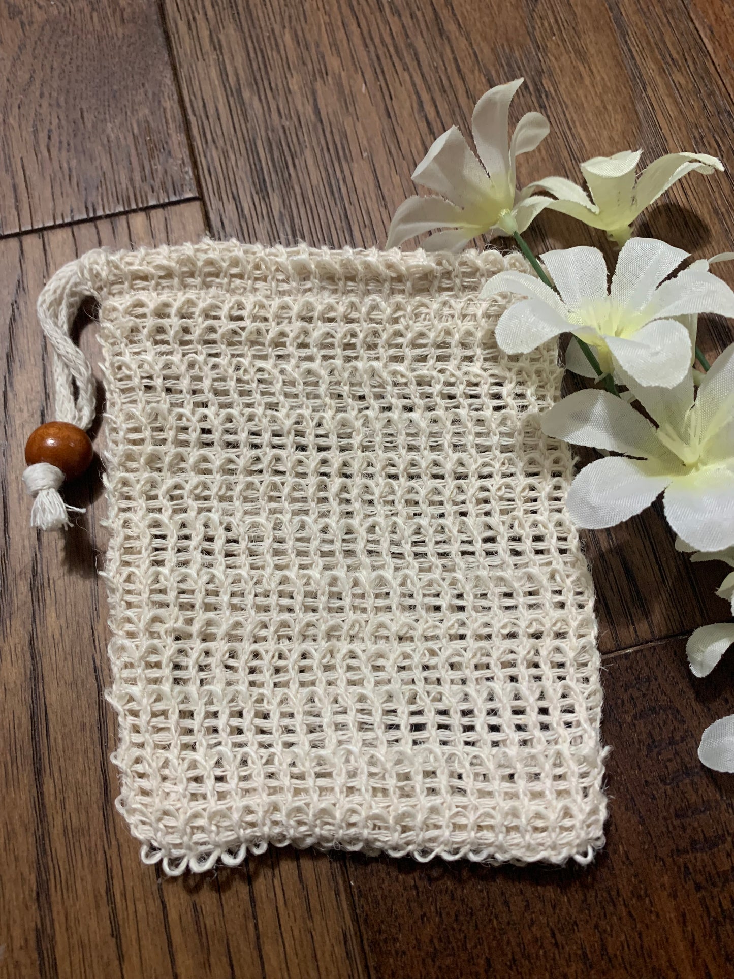Bolsa de jabón exfoliante