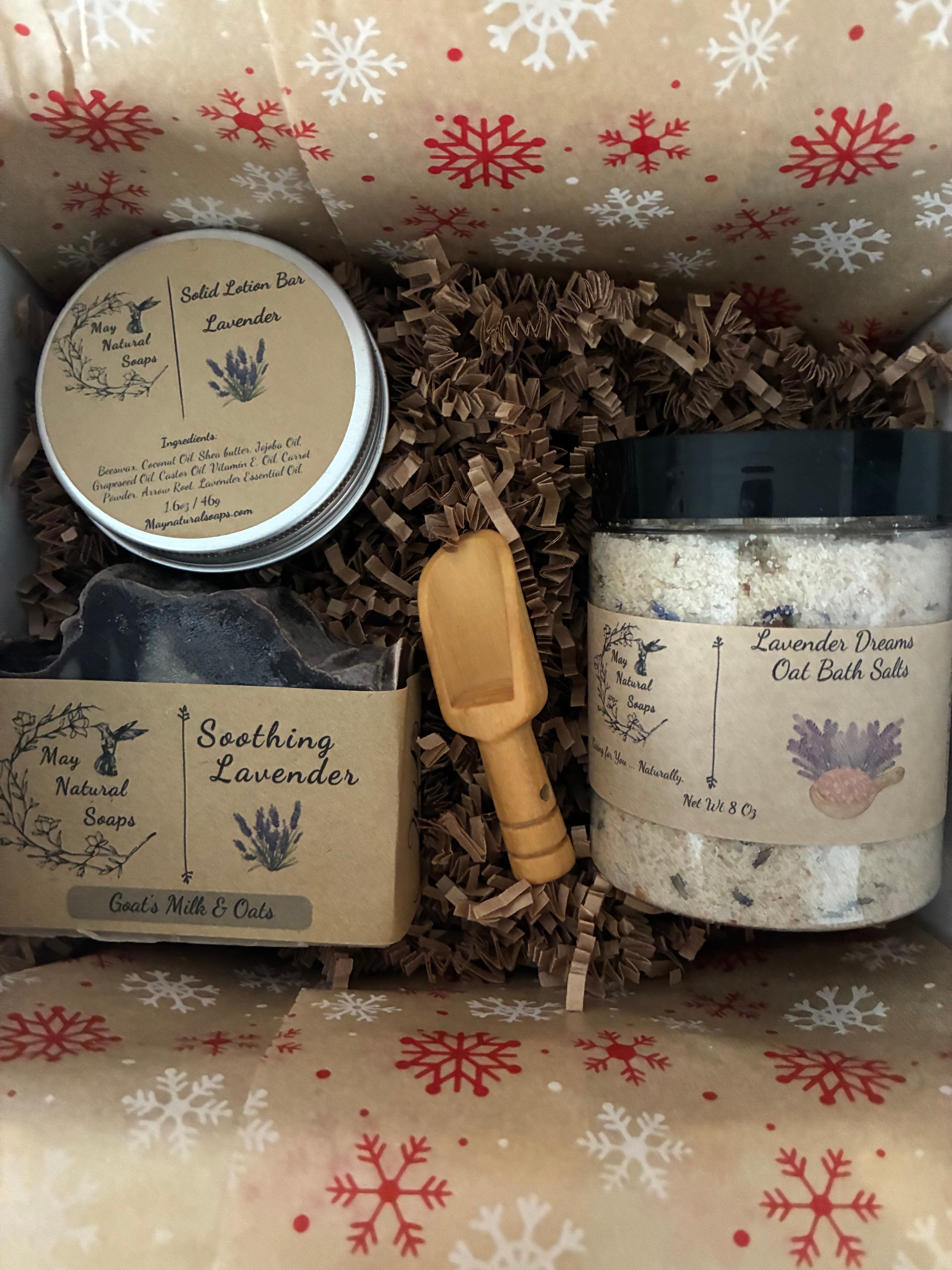Lavender Comfort Gift Set – May Natural Soaps